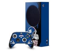 Head Case Designs Licenza Ufficiale NFL Colpo di spazzata New York Giants Pacchetto Console Da Gioco Wrap E Pelle Per Controller Compatibile con Xbox Series S