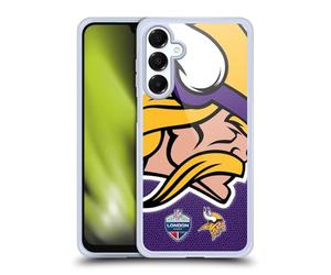 Head Case Designs Licenza Ufficiale NFL London Vikings Giochi Internazionali 2024 Custodia in Gel [Protezione di Grado Militare] Compatibile con Samsung Galaxy A16 5G E Compatibile con MagSafe