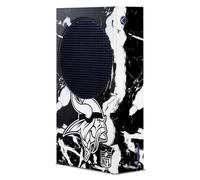 Head Case Designs Licenza Ufficiale NFL Marmo Minnesota Vikings Console Da Gioco Wrap Compatibile con Xbox Series S Console