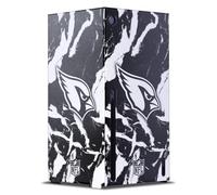 Head Case Designs Licenza Ufficiale NFL Marmoreo Arizona Cardinals Console Da Gioco Wrap Compatibile con Xbox Series X
