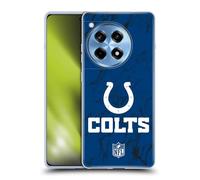 Head Case Designs Licenza Ufficiale NFL Marmoreo Colorato Indianapolis Colts Graphics Custodia Cover in Morbido Gel Compatibile con OnePlus Ace 3 5G