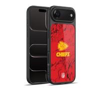 Head Case Designs Licenza Ufficiale NFL Marmoreo Colorato Kansas City Chiefs Graphics Cover in Gel Rinforzata [Protezione di Grado Militare] Compatibile con Apple iPhone 17 Air