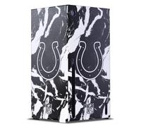 Head Case Designs Licenza Ufficiale NFL Marmoreo Indianapolis Colts Console Da Gioco Wrap Compatibile con Xbox Series X