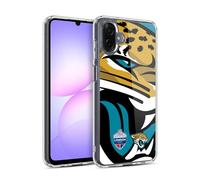 Head Case Designs Licenza Ufficiale NFL Oversized Jaguars 2019 London Games Custodia in Gel [Protezione di Grado Militare] Compatibile con Samsung Galaxy A07 4G