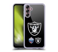 Head Case Designs Licenza Ufficiale NFL Oversized Raiders 2019 London Games Custodia in Gel [Protezione di Grado Militare] Compatibile con Samsung Galaxy A14 5G