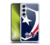 Head Case Designs Licenza Ufficiale NFL Oversized Texans 2019 London Games Custodia in Gel [Protezione di Grado Militare] Compatibile con Samsung Galaxy A55 5G