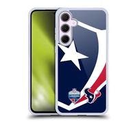 Head Case Designs Licenza Ufficiale NFL Oversized Texans 2019 London Games Custodia in Gel [Protezione di Grado Militare] Compatibile con Samsung Galaxy A35 5G
