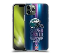 Head Case Designs Licenza Ufficiale NFL Philadelphia Eagles 1 2018 Super Bowl LII Champions Custodia in Gel [Grado Militare] Compatibile con Apple iPhone 11 PRO E Compatibile con MagSafe