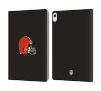 Head Case Designs Licenza Ufficiale NFL Semplice Cleveland Browns Logo Custodia Portafoglio in Pelle Compatibile con Apple iPad Air 13 2024/2025