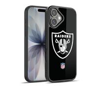 Head Case Designs Licenza Ufficiale NFL Semplice Las Vegas Raiders Logo Cover in Gel Rinforzata [Protezione di Grado Militare] Compatibile con Apple iPhone 17