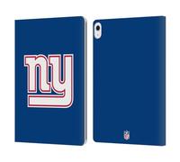 Head Case Designs Licenza Ufficiale NFL Semplice New York Giants Logo Custodia Portafoglio in Pelle Compatibile con Apple iPad Air 13 2024/2025