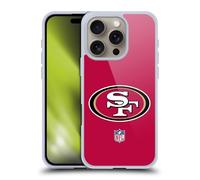 Head Case Designs Licenza Ufficiale NFL Semplice San Francisco 49Ers Logo Custodia in Gel [Protezione di Grado Militare] Compatibile con Apple iPhone 16 PRO E Compatibile con MagSafe