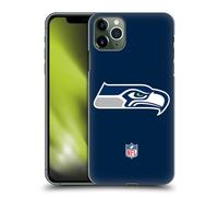 Head Case Designs Licenza Ufficiale NFL Semplice Seattle Seahawks Logo Custodia Cover Dura per Parte Posteriore Compatibile con Apple iPhone 11 PRO Max