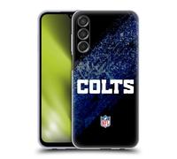 Head Case Designs Licenza Ufficiale NFL Sfocato Indianapolis Colts Logo Custodia Cover in Morbido Gel Compatibile con Samsung Galaxy M15/F15 5G