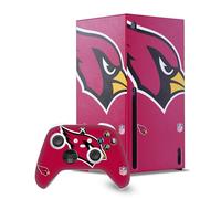 Head Case Designs Licenza Ufficiale NFL Smisurato Arizona Cardinals Pacchetto Console Da Gioco Wrap E Pelle Per Controller Compatibile con Xbox Series X