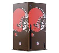 Head Case Designs Licenza Ufficiale NFL Smisurato Cleveland Browns Console Da Gioco Wrap Compatibile con Xbox Series X