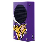 Head Case Designs Licenza Ufficiale NFL Smisurato Minnesota Vikings Console Da Gioco Wrap Compatibile con Xbox Series S Console