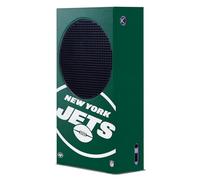 Head Case Designs Licenza Ufficiale NFL Smisurato New York Jets Console Da Gioco Wrap Compatibile con Xbox Series S Console