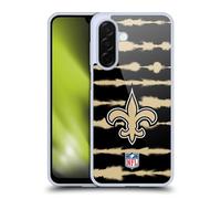 Head Case Designs Licenza Ufficiale NFL Stampa a Strisce Acquerello New Orleans Saints Art Custodia in Gel [Protezione di Grado Militare] Compatibile con Samsung Galaxy A26 5G