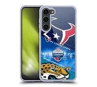 Head Case Designs Licenza Ufficiale NFL Texans VS. Jaguars 2019 London Games Custodia in Gel [Protezione di Grado Militare] Compatibile con Samsung Galaxy S23+ 5G E Compatibile con MagSafe