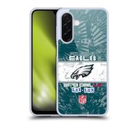 Head Case Designs Licenza Ufficiale NFL Tutte Le Vittorie degli Eagles Campioni del Super Bowl LIX 2025 Custodia in Gel [Protezione di Grado Militare] Compatibile con Samsung Galaxy A26 5G