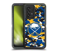 Head Case Designs Licenza Ufficiale NHL Camouflage Buffalo Sabres Custodia Antiurto Ultra Blindata Compatibile con Samsung Galaxy A53 5G (2022)
