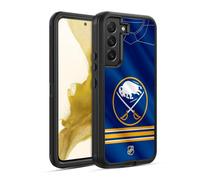 Head Case Designs Licenza Ufficiale NHL Jersey Buffalo Sabres Custodia Antiurto Ultra Blindata Compatibile con Samsung Galaxy S22 5G