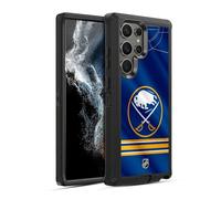 Head Case Designs Licenza Ufficiale NHL Jersey Buffalo Sabres Custodia Antiurto Ultra Blindata Compatibile con Samsung Galaxy S22 Ultra 5G