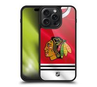 Head Case Designs Licenza Ufficiale NHL Jersey Chicago Blackhawks Cover in gel rinforzata [Protezione di Grado Militare] Compatibile con Apple iPhone 15 Pro Max