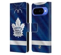 Head Case Designs Licenza Ufficiale NHL Jersey Toronto Maple Leafs Custodia Portafoglio in Pelle Compatibile con Google Pixel 10