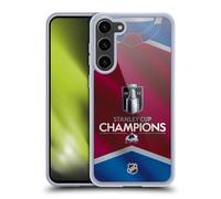 Head Case Designs Licenza Ufficiale NHL Maglia Colorado Avalanche 2022 Stanley Cup Champions Custodia in Gel [Grado Militare] Compatibile con Samsung Galaxy S23+ 5G E Compatibile con MagSafe
