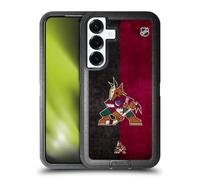 Head Case Designs Licenza Ufficiale NHL Mezzo Afflitto Arizona Coyotes Custodia Antiurto Ultra Blindata Compatibile con Samsung Galaxy S25+