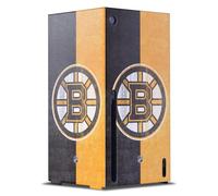Head Case Designs Licenza Ufficiale NHL Mezzo afflitto Boston Bruins Console Da Gioco Wrap Compatibile con Xbox Series X