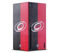 Head Case Designs Licenza Ufficiale NHL Mezzo afflitto Carolina Hurricanes Console Da Gioco Wrap Compatibile con Xbox Series X