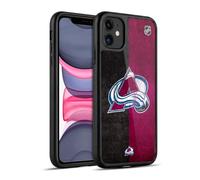 Head Case Designs Licenza Ufficiale NHL Mezzo Afflitto Colorado Avalanche Cover in Gel Rinforzata [Protezione di Grado Militare] Compatibile con Apple iPhone 11