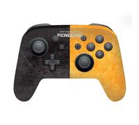 Head Case Designs Licenza Ufficiale NHL Mezzo Afflitto Pittsburgh Penguins Vinile Sticker Gaming Pelle Adesivo Compatibile con Nintendo Switch PRO Controller