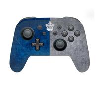 Head Case Designs Licenza Ufficiale NHL Mezzo Afflitto Toronto Maple Leafs Vinile Sticker Gaming Pelle Adesivo Compatibile con Nintendo Switch PRO Controller