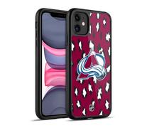 Head Case Designs Licenza Ufficiale NHL Modello di Leopardo Colorado Avalanche Cover in Gel Rinforzata [Protezione di Grado Militare] Compatibile con Apple iPhone 11