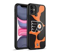 Head Case Designs Licenza Ufficiale NHL Modello di Mucca Philadelphia Flyers Cover in Gel Rinforzata [Protezione di Grado Militare] Compatibile con Apple iPhone 11