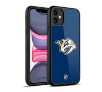 Head Case Designs Licenza Ufficiale NHL Semplice Nashville Predators Cover in Gel Rinforzata [Protezione di Grado Militare] Compatibile con Apple iPhone 11
