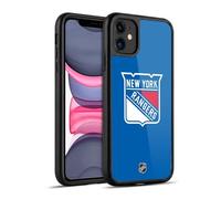 Head Case Designs Licenza Ufficiale NHL Semplice New York Rangers Cover in Gel Rinforzata [Protezione di Grado Militare] Compatibile con Apple iPhone 11