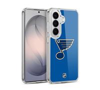 Head Case Designs Licenza Ufficiale NHL Semplice St Louis Blues Custodia in Gel [Protezione di Grado Militare] Compatibile con Samsung Galaxy S26