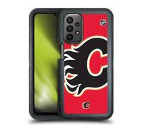 Head Case Designs Licenza Ufficiale NHL Smisurato Calgary Flames Custodia Antiurto Ultra Blindata Compatibile con Samsung Galaxy A23 / 5G (2022)