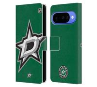 Head Case Designs Licenza Ufficiale NHL Smisurato Dallas Stars Custodia Portafoglio in Pelle Compatibile con Google Pixel 10
