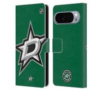 Head Case Designs Licenza Ufficiale NHL Smisurato Dallas Stars Custodia Portafoglio in Pelle Compatibile con Google Pixel 10 Pro XL