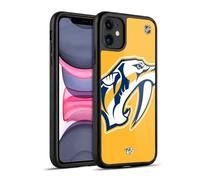 Head Case Designs Licenza Ufficiale NHL Smisurato Nashville Predators Cover in Gel Rinforzata [Protezione di Grado Militare] Compatibile con Apple iPhone 11