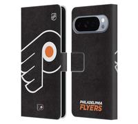 Head Case Designs Licenza Ufficiale NHL Smisurato Philadelphia Flyers Custodia Portafoglio in Pelle Compatibile con Google Pixel 10 Pro XL