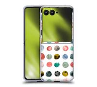 Head Case Designs Licenza Ufficiale Ninola Cerchi Ad Acquerello Astratto Colorato Custodia Cover in Morbido Gel Compatibile con Motorola RAZR 50 Ultra