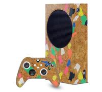 Head Case Designs Licenza Ufficiale Ninola Colorato Assortiti Pacchetto Console Da Gioco Wrap E Pelle Per Controller Compatibile con Xbox Series S Console & Controller Bundle