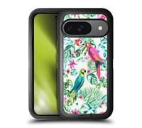 Head Case Designs Licenza Ufficiale Ninola Pappagalli Tropicali Floreali Collezione 2025-26 Design Custodia Antiurto Ultra Blindata Compatibile con Google Pixel 9 / Pixel 9 PRO